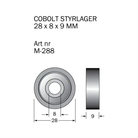 Cobolt M-288 Kullager Outlet